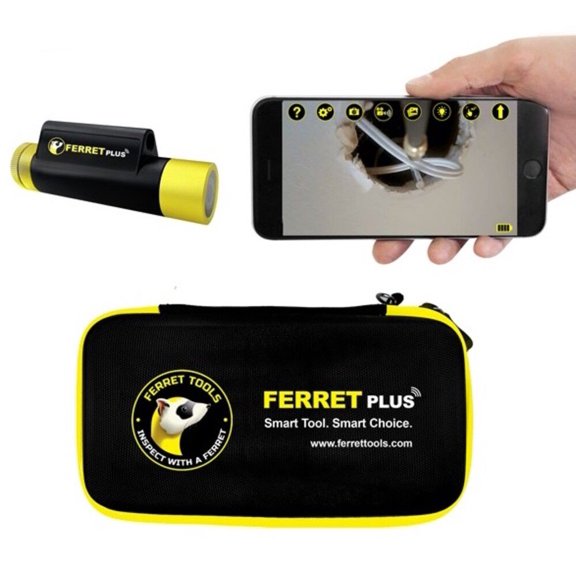 Rack-A-Tiers Ferret Plus Multipurpose Inspection Camera And Cable Pulling Tool