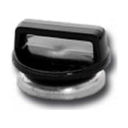 Rack-A-Tiers RM215BK Mag Daddy Magnetic Hook and Loop Holder in a Silver Finish 10 Pack