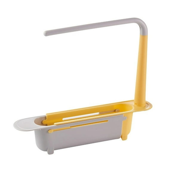 Rack,Adjustable To Fit Any Size Of Sinks Large Capacity StorageTelescopic Sink Storage Rack