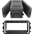 thumbnail image 1 of Rack Case, 4U Rack Case Shallow 12" Depth, 19" Rackmount Flight Cases, Durable HDPE Watertight Dust-Proof 4U Shock Mount Racks with Microphone Compartments, 1 of 7