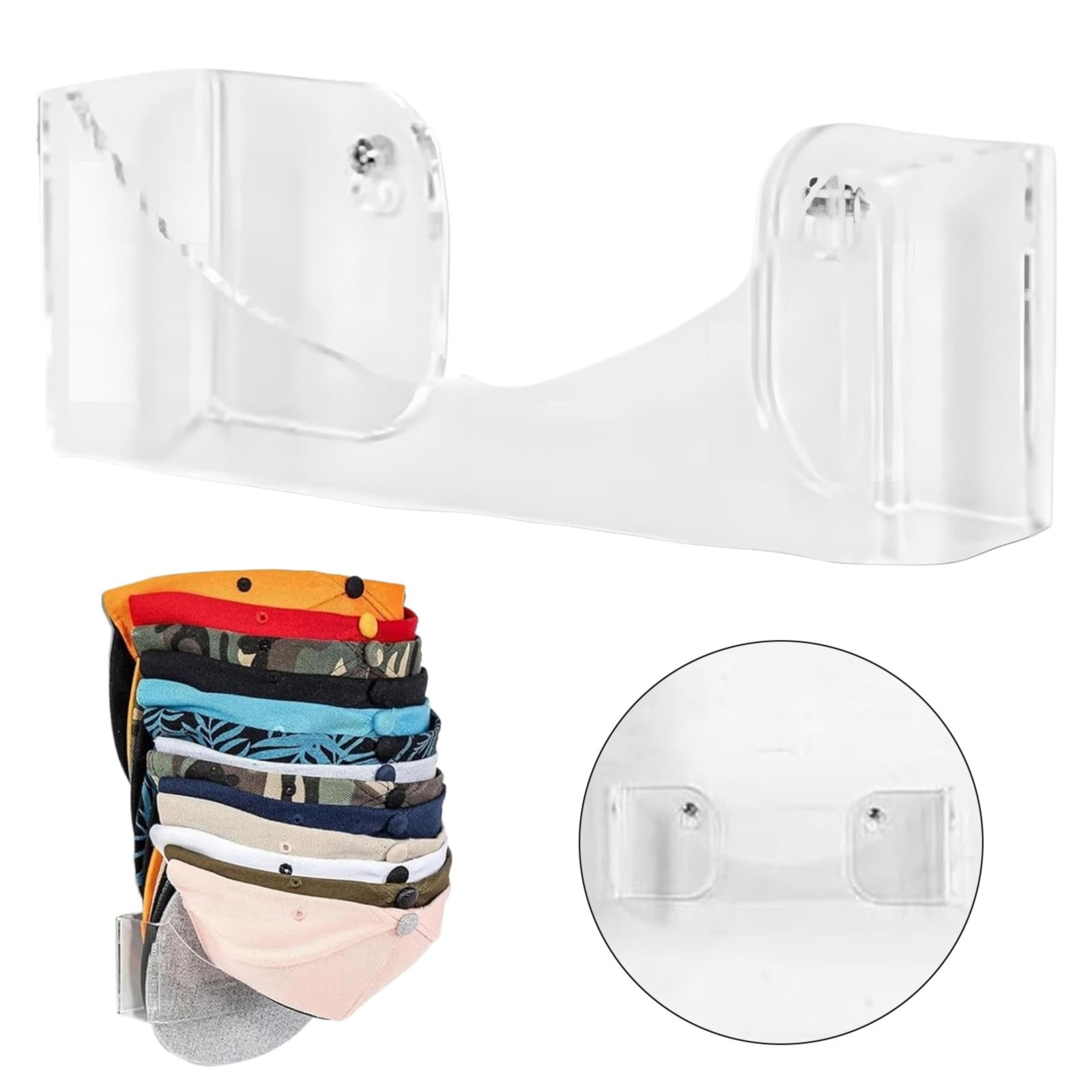 Vertical Cap Rack Rack Clearance! Dome Hat Rack Hat Dock 2025 New Wall Vertical Dome Hat ...