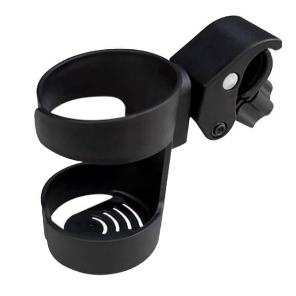 Rack Cup Holder for Wheelchairs Strollers and More 360° Rotating Portable Detachable Cup Holder for Convenience