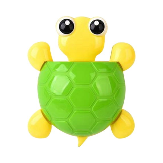 Rack Cute Animal Toothbrush Holder Turtle Suction Cup Bathroom Wall Mounted Storage Solution for Toothbrush and Toothpaste