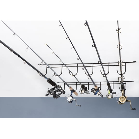 Rack'Em Overhead 6 Rod Fishing Rack