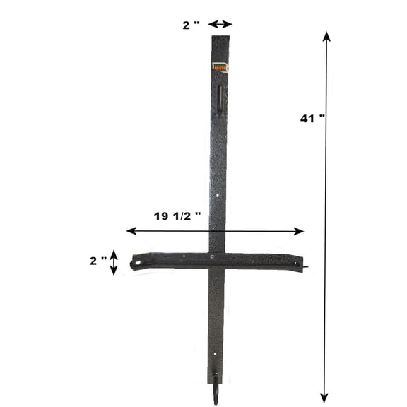 Rack-Em RA-4 Tool Organizer Bolt-On Mount Holds 1 Backpack Blower Steel