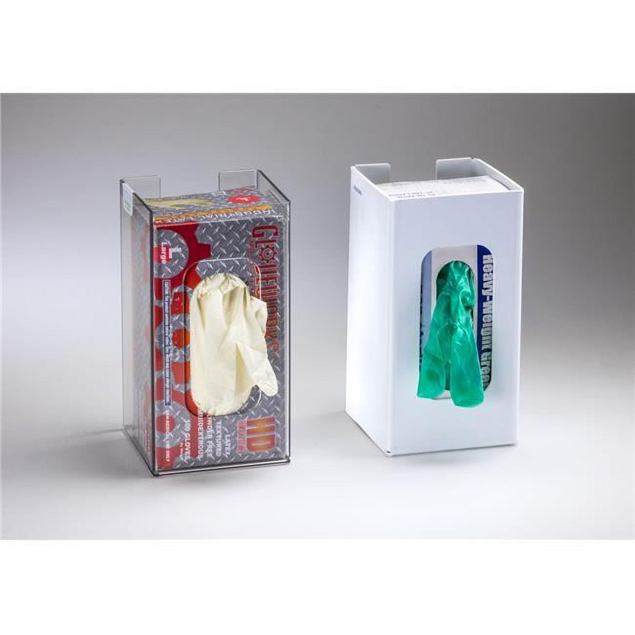 Rack Em Racks Disposable Glove Box Dispenser with Clear PETG Recycled ...
