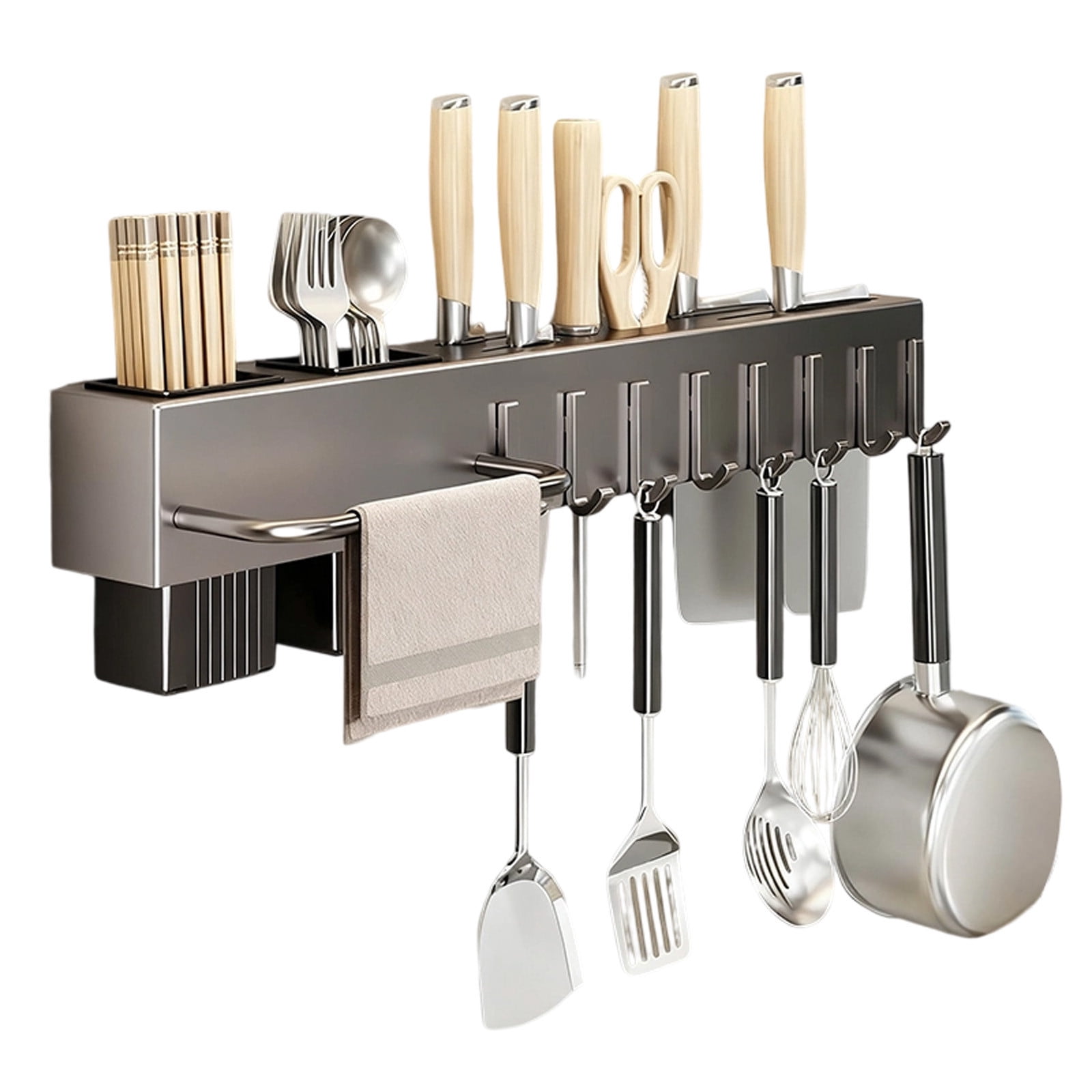 Rack Fall Decorations for Home Car Bon Steel Utensil Rack – Space ...