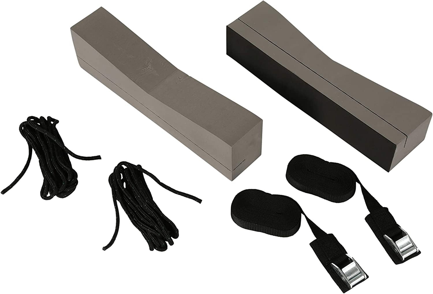 RackFree CarTop Kayak Kit with Supporting Foam Blocks