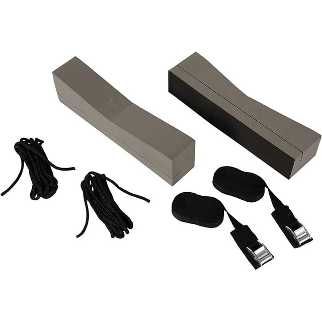RackFree CarTop Kayak Kit with Supporting Foam Blocks