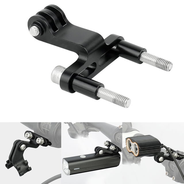 Rack Front Light Holder Bicycle Accessories Clip Flashlight Mount Clips ...