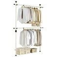 Rack Heavy Duty System Load 352LBS Clothing Racks for Hanging Clothes