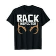 thumbnail image 1 of Rack Inspector Funny Deer Elk Buck Bow Hunting Hunter Gift T-Shirt, 1 of 5