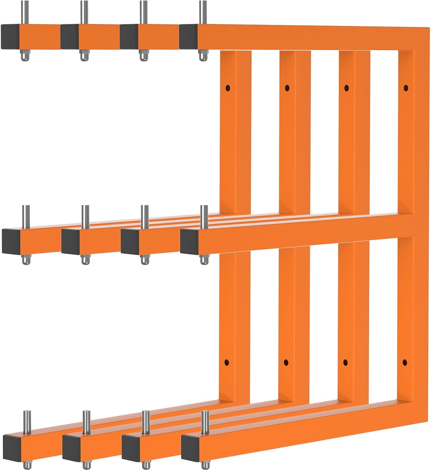 Rack Lumber Wall-mounted Lumber Storage Rack Heavy Duty Wood Storage ...