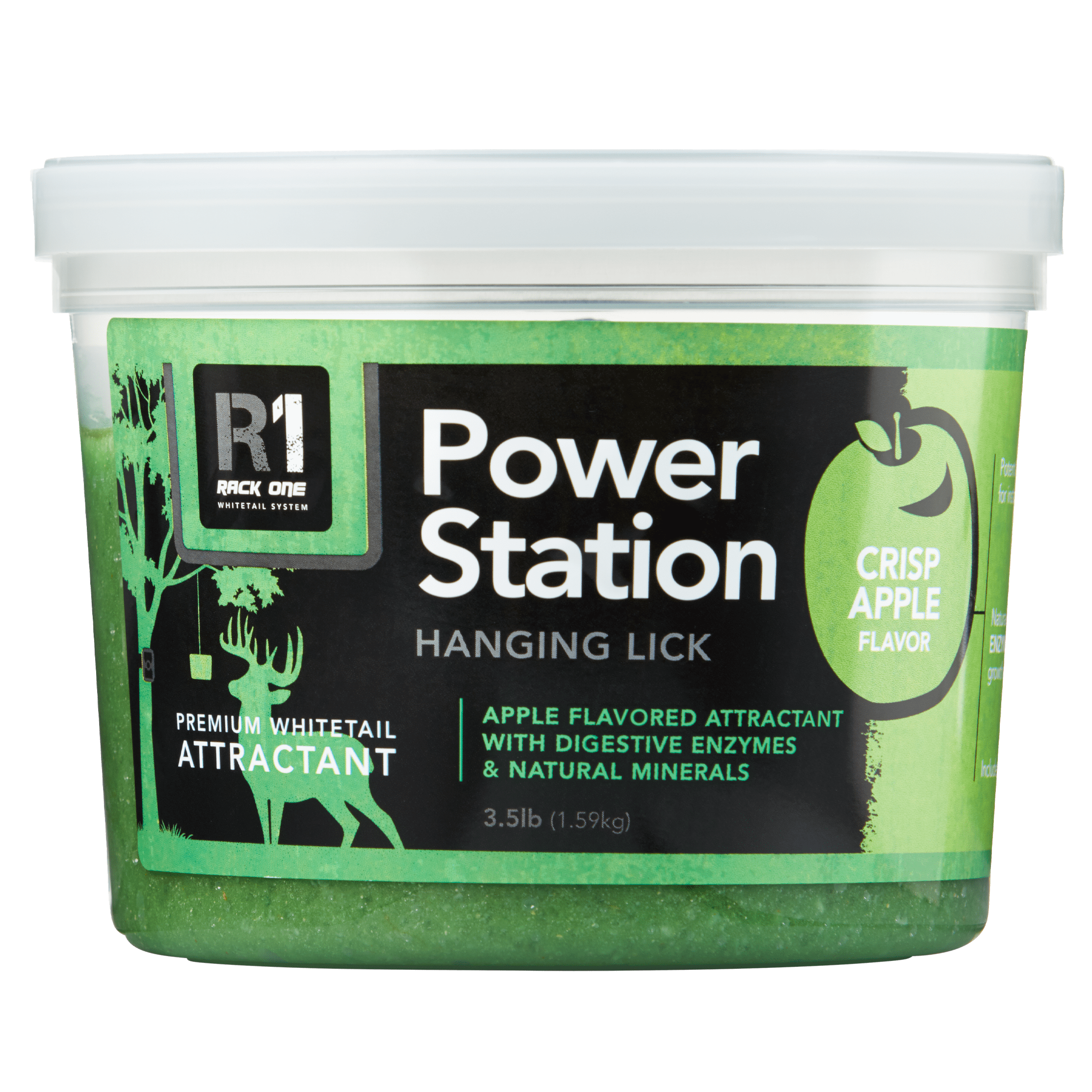 Rack One Power Station Hanging Lick Deer Attractant Crisp Apple 3.