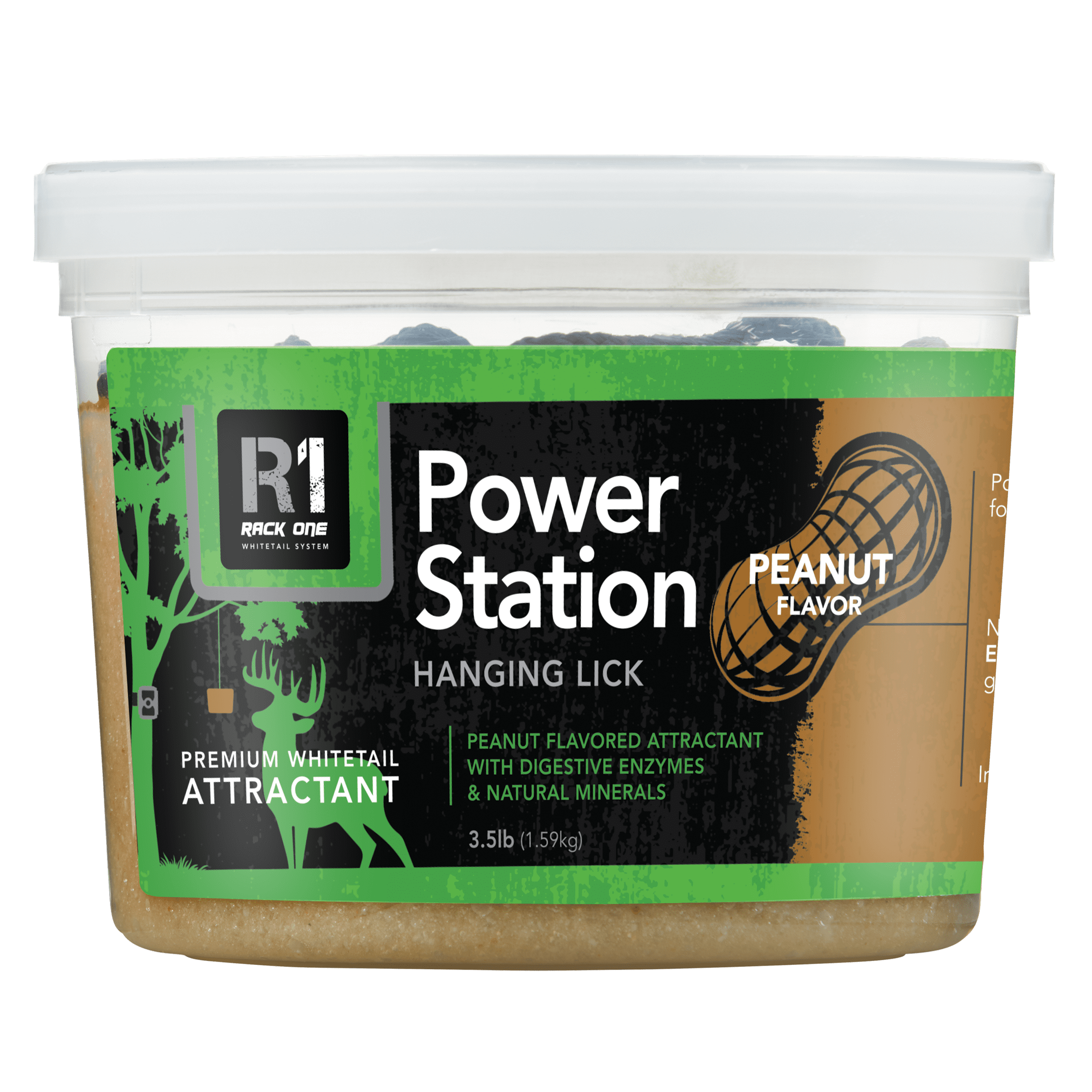 Rack One Power Station Hanging Lick Whitetail Deer Attractant