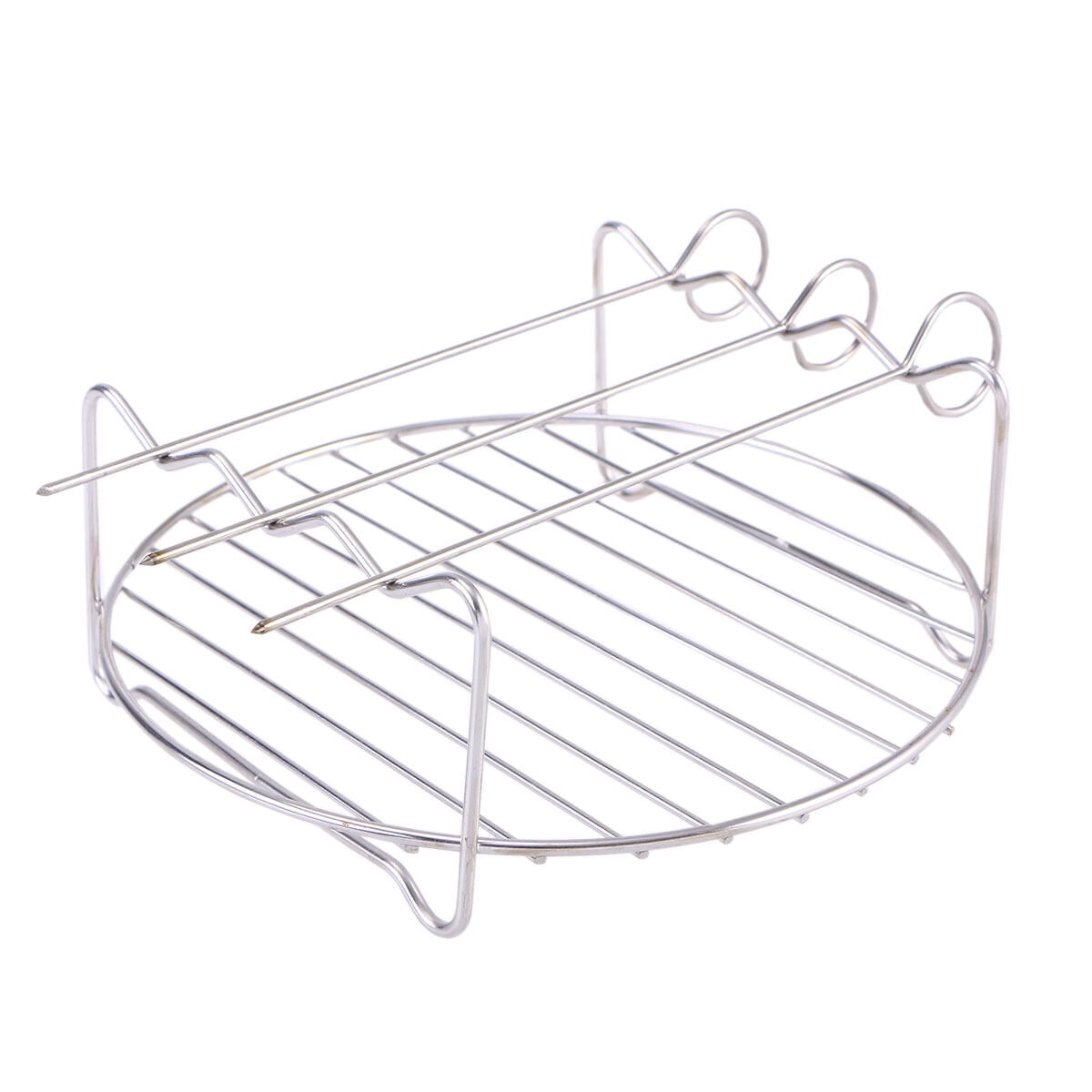 Rack Roasting Oval Baking Roaster Flat Adjustable Wire Round Non Stick