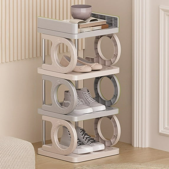 YZEGDCH Shoe Rack Long Shoe Shelf Storage Shoe Organizer for Closet, Entryway, Garage & Corridor, Stackable Shoe Shelves, Medium