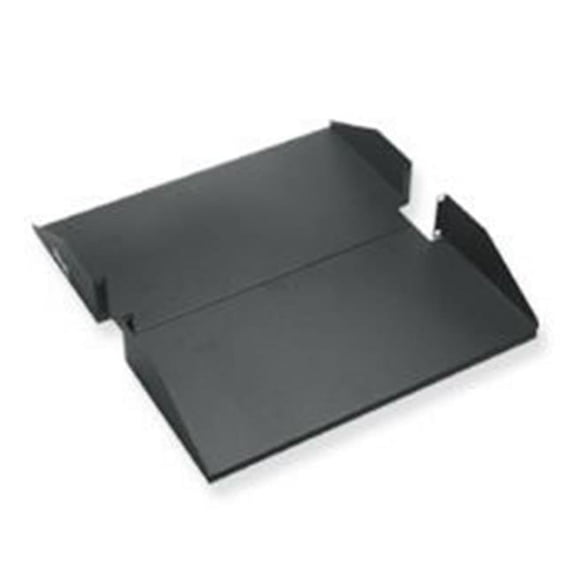 Rack Shelf 20 inch Deep Double 2Rms - Black - 2U
