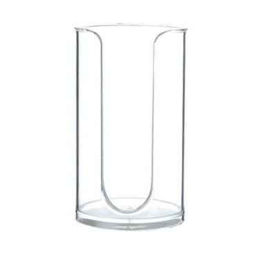 mDesign Small Plastic Disposable Paper Rinsing Cup Dispenser - 2 Pack ...