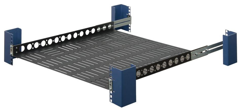 RackSolutions 1U Light Duty Fixed Shelf 24in Depth for 23in EIA Racks ...