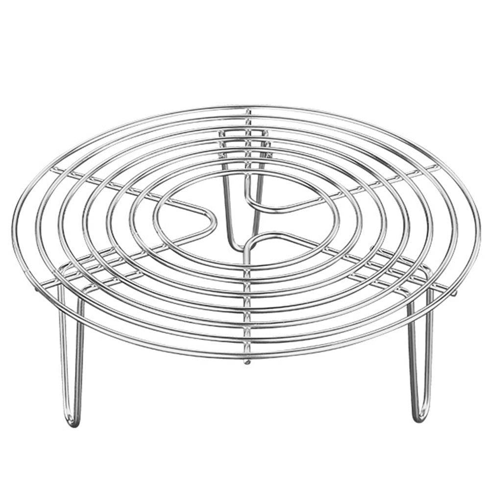 Stainless Steel Cooking Pot Steam Rack, Round Steaming Trivet, Baking ...