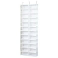 thumbnail image 1 of Rack Storage Organizer for Hallway and Closet 26 Pocket Clear Wall Shoe Holder with Hanging Door Rack and Portable Wardrobe Space Saving Utility for Home, 1 of 4