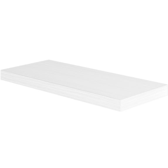 Rack - Storage Rack - Floating Shelf (40×15×2.5Cm), White(Storage Shelf *1 - White)