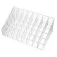 thumbnail image 1 of Rack Storage Solution for Beauty Products, Clear Acrylic Lipstick Organizer Display with 9 24 36 40 Slots to Neatly Arrange Lipsticks Lip Glosses and Small Cosmetics, 1 of 4