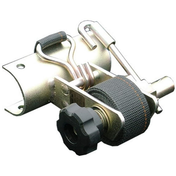 Rack Strap Curved Mounting Bracket For 1-5/8 Inch O.D. Round Pipe | COLOR/METAL OPTIONS Color: Gold