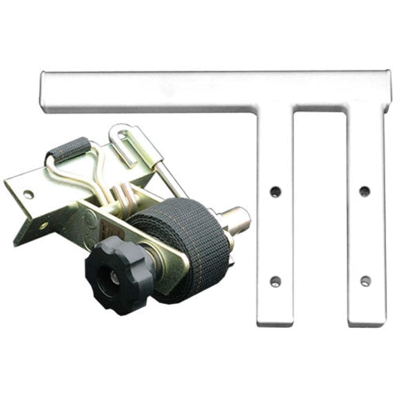 Rack-Strap & Van Rack Adapter, Designed For Crossbar Only Van Racks | RS5 Color: White