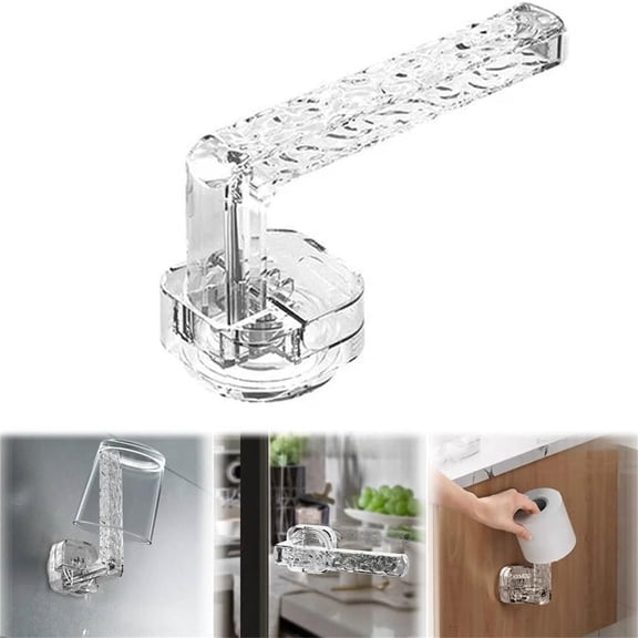 Rack,Transparent Ripple Multifunctional Suction Handle Suction Cup Handles For Shower Adhesive Door Handle Suction Cup Hooks No Punching Transparent Multifunctional Suction Hooks