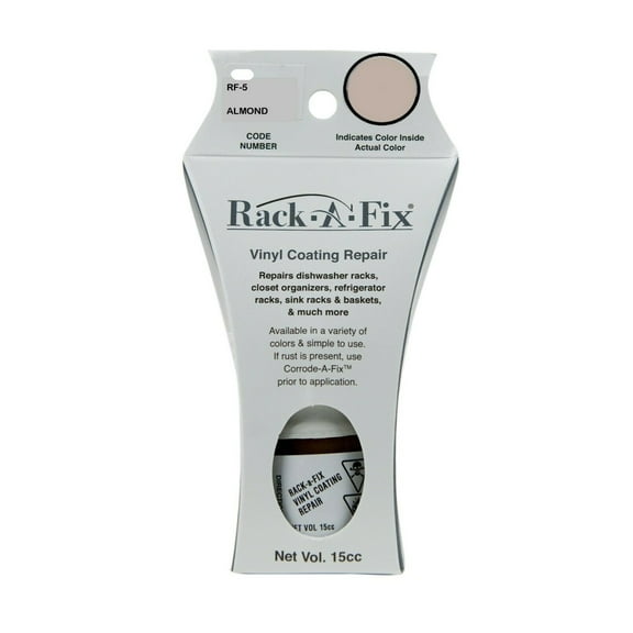 Rack-a-Fix RF-5 Almond Touch up Vinyl Coating Repair for Dishwasher Racks & More