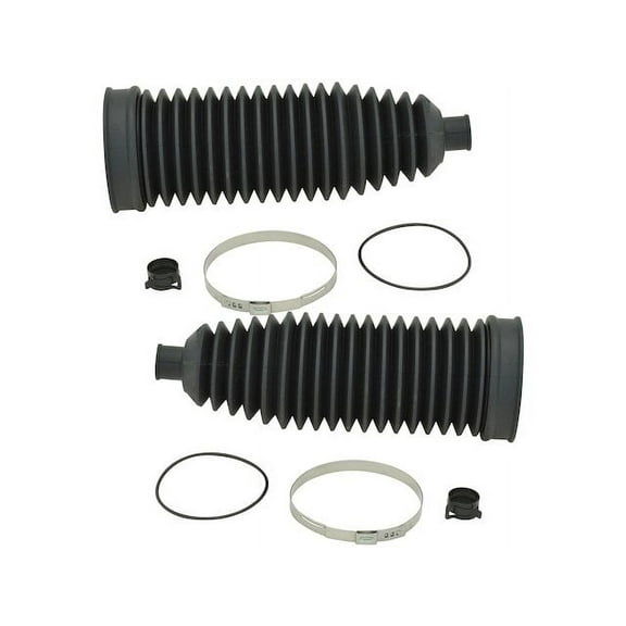 Rack and Pinion Bellow Set 2 Piece Set - Compatible with 2002 - 2005 BMW 745Li 2003 2004
