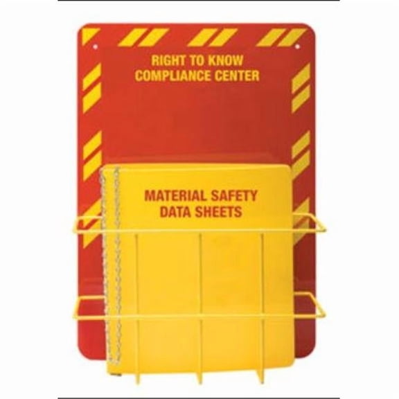 RackEm Racks 3016 English MSDS Station 1.5 in. Ring - Holds 275-300 sheets