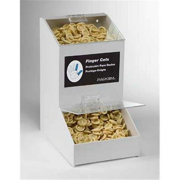 RackEm Racks 5126-W 100 pair Finger Cots Foam Ear Plug Dispenser