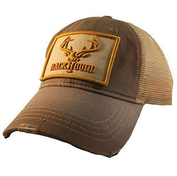 RackHound Men's Mesh Back Trucker Cap One Size Olive
