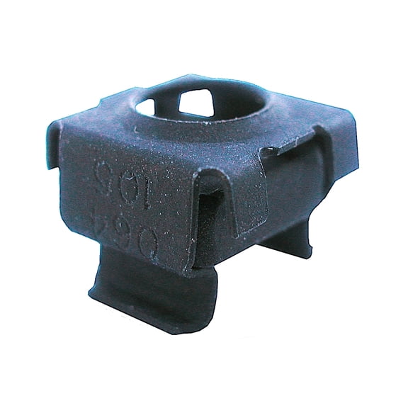 RackSolutions 12-24 Cage Nuts, 25-Pack, Converts Square Holes to Threaded Round Holes