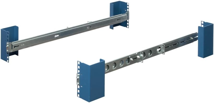 RackSolutions 1U 4 Post 2 Post Server Rack Rail Kit - Compatible with ...
