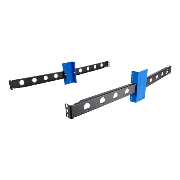 RackSolutions 1U Conversion Bracket 4-Pack (3in Uprights) - Transform 2Post Racks into 4Post Racks