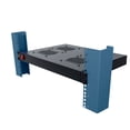 thumbnail image 1 of RackSolutions 1U Horizontal Fan Tray - 4 Fans, 96 CFM Airflow, Rack-Mountable for Enhanced Cooling, 1 of 5