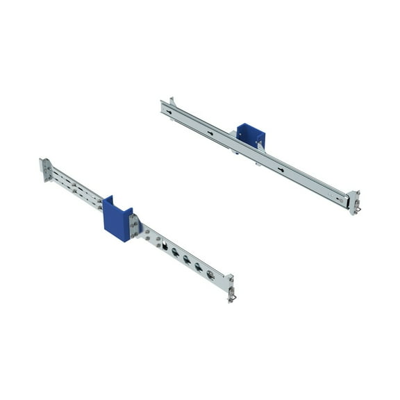 RackSolutions 2U Raven 130-A Dry Slide Rail for HP Servers, 2Post and 4Post Ready, Adjustable Depth