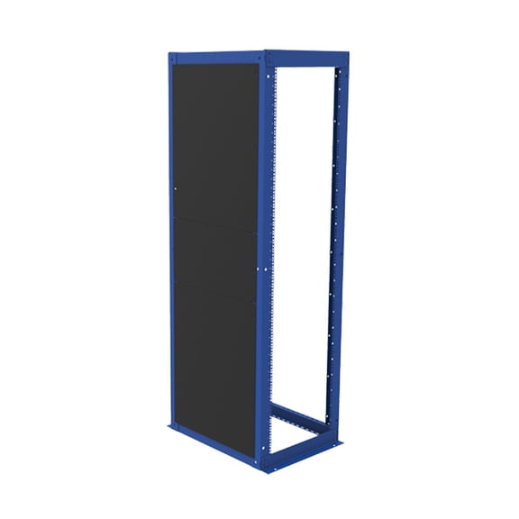 RackSolutions 36U Side Panel Kit - 28" Depth for Open Frame Rack Model 111 - Tool-Less Installation, Non-Locking Panels
