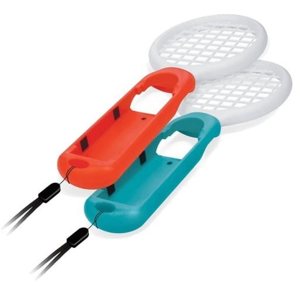 Racket Controller Attachment for Switch Joy-Con (Blue/ Red) (2-Pack) - Armor3