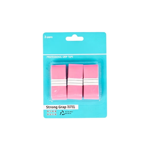 Racket Grip Tape, Non- Sweat-Absorbent Overgrip forTennis, Squash, Badminton and Racquet Ball,1 Pack Pink
