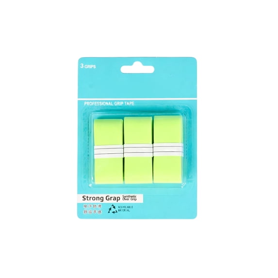 Racket Grip Tape, Non- Sweat-Absorbent Overgrip forTennis, Squash, Badminton and Racquet Ball,1 Pack lime green