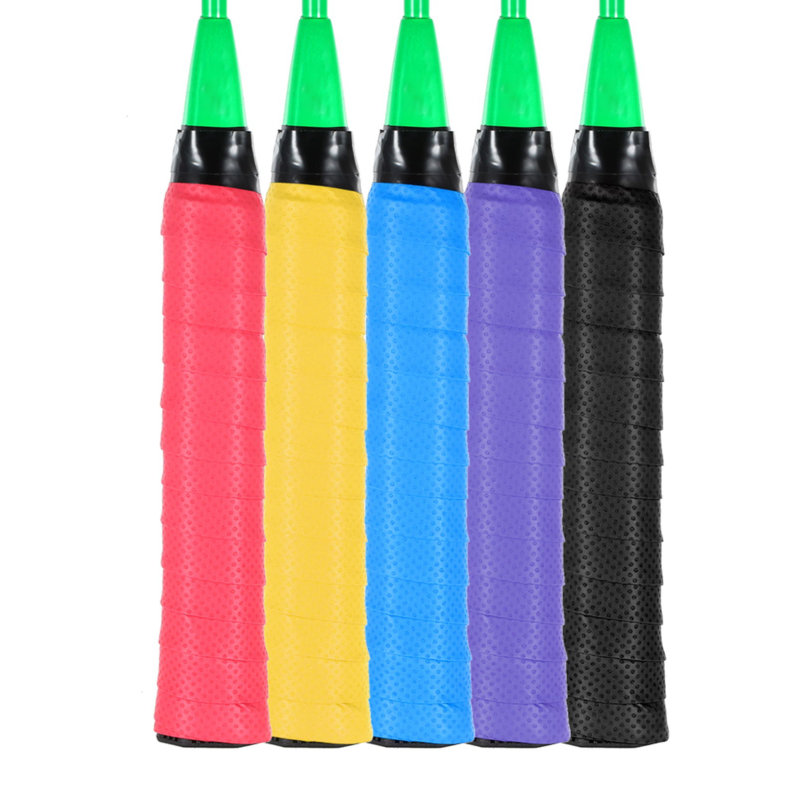 Racket Overgrip Tennis 60pcs Tennis Racket Overgrips Anti-skid Sweat Tape Wraps Badminton Racquet Over Grip Fishing Rod Sweat Band Grip