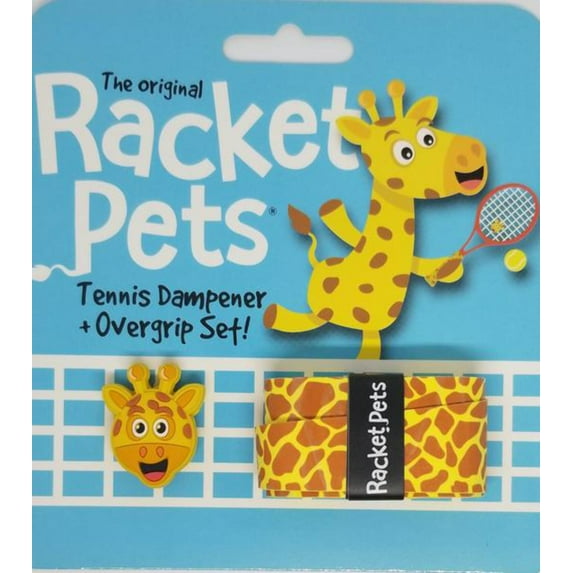 Racket Pets Giraffe Overgrip Dampener Set