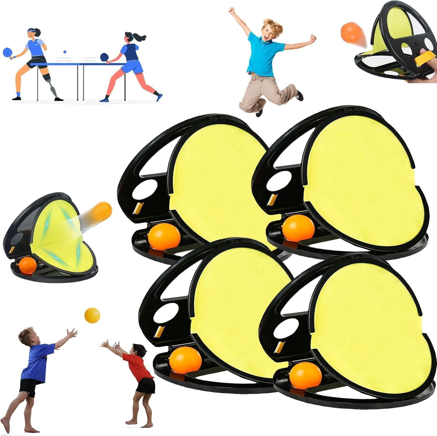 Racket Pocket Catch Game, 2025 New Racketpocket Outdoor Catch Toy, Kids