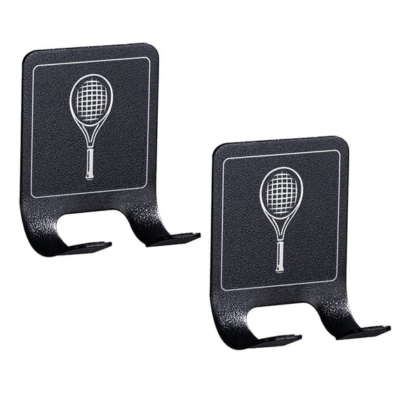 Rackets Hanging Hook With Silicones Pad For Sports Equipment Wall Storage
