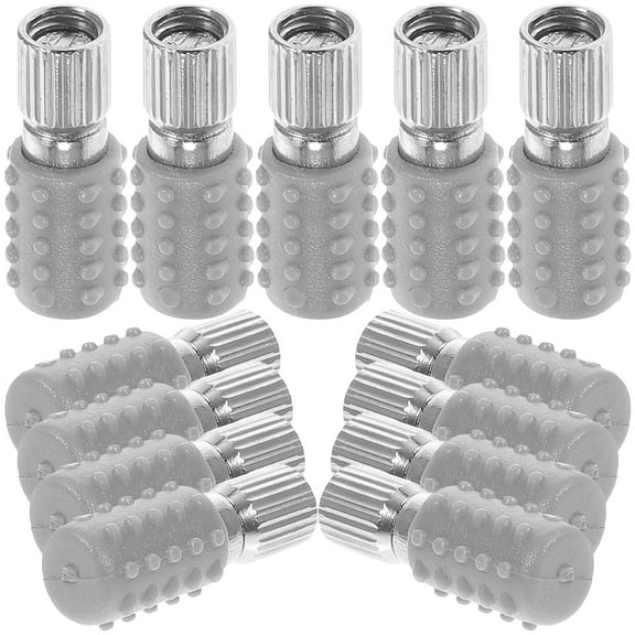 Steel Shelf Bracket Pegs for Home Silver Color 40pcs Sturdy Installation Small Size